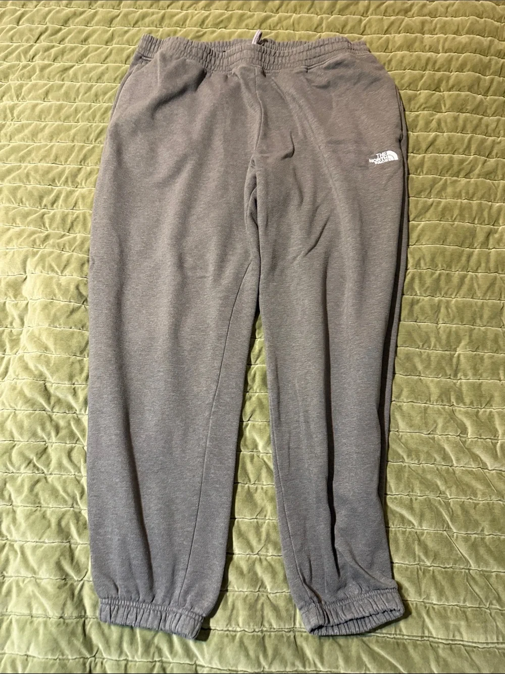 The North Face Charcoal Gray Fleece Sweatpants